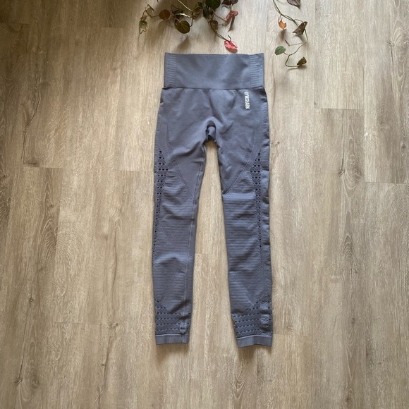 GYMSHARK Gray Seamless Leggings - Picture 5 of 6